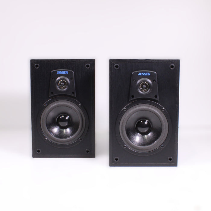 Jensen C-JR 2-Way Compact Bookshelf Speaker Pair-Speakers-SpenCertified-vintage-refurbished-electronics