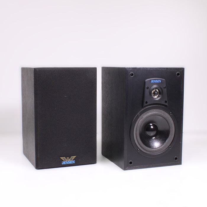 Jensen C-JR 2-Way Compact Bookshelf Speaker Pair-Speakers-SpenCertified-vintage-refurbished-electronics