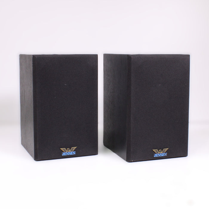 Jensen C-JR 2-Way Compact Bookshelf Speaker Pair-Speakers-SpenCertified-vintage-refurbished-electronics
