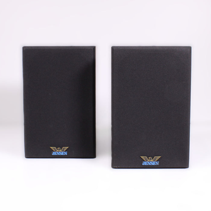 Jensen C-JR 2-Way Compact Bookshelf Speaker Pair-Speakers-SpenCertified-vintage-refurbished-electronics