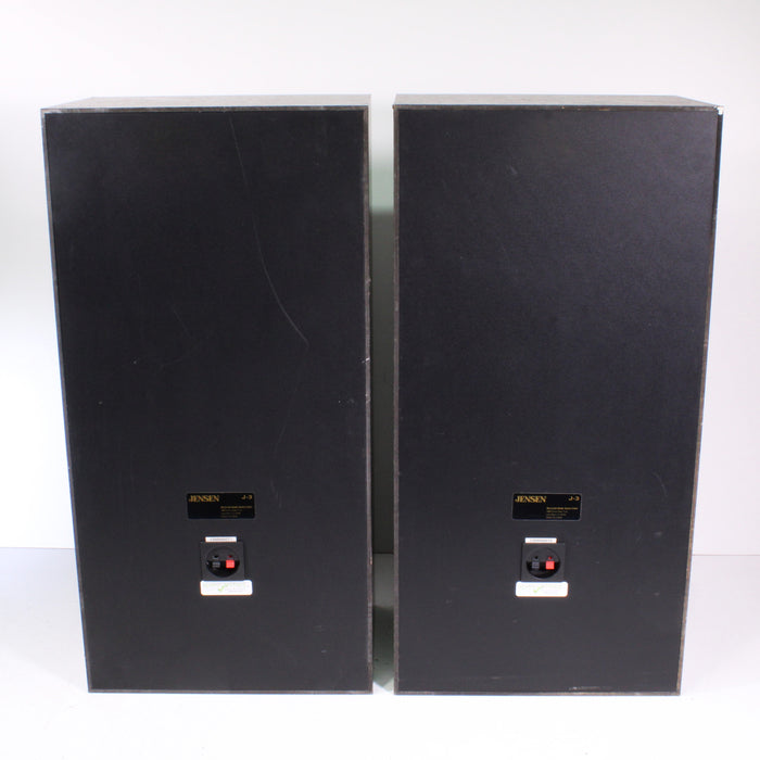 Jensen J-3 Front Port 3-Way Floor-Standing Speaker Pair 12" Woofers (1998)-Speakers-SpenCertified-vintage-refurbished-electronics