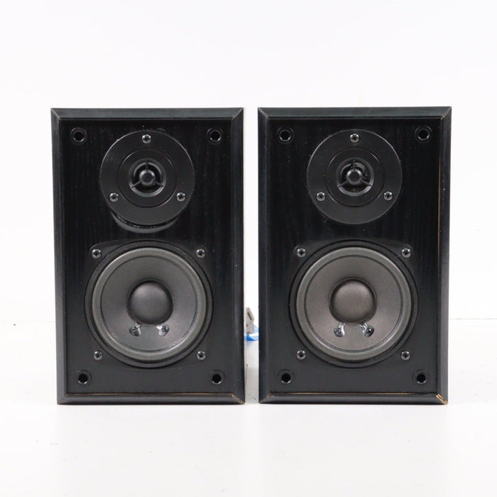 Jensen JHT805 Bookshelf Speaker Pair Black-Speakers-SpenCertified-vintage-refurbished-electronics