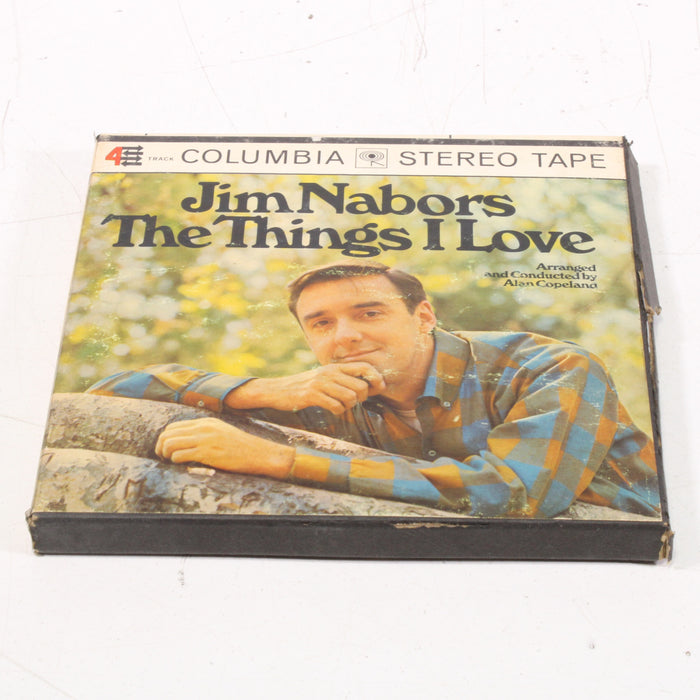 Jim Nabors – The Things I Love Reel to Reel Tape 7" 1/4" 7½ IPS Columbia Stereo Tape-Reel-to-Reel Tape-SpenCertified-vintage-refurbished-electronics