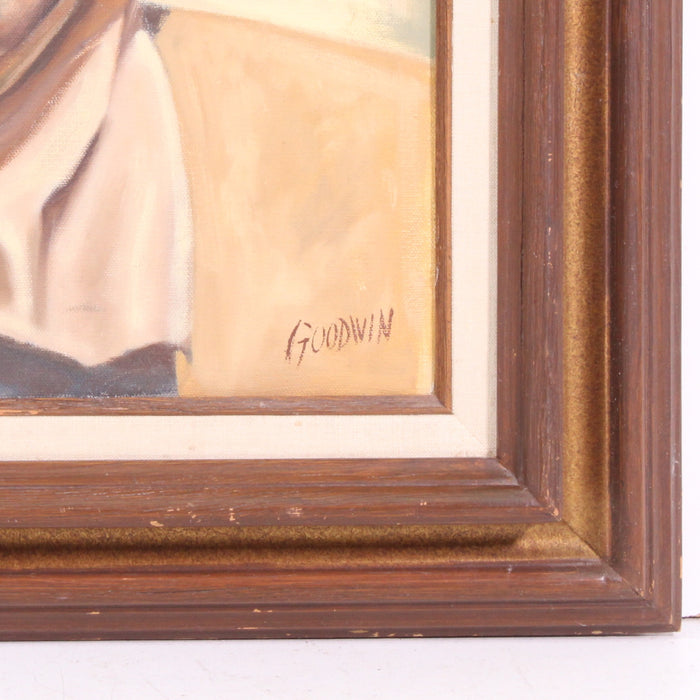 John Wayne Framed Portrait Painting by Goodwin-Painting-SpenCertified-vintage-refurbished-electronics