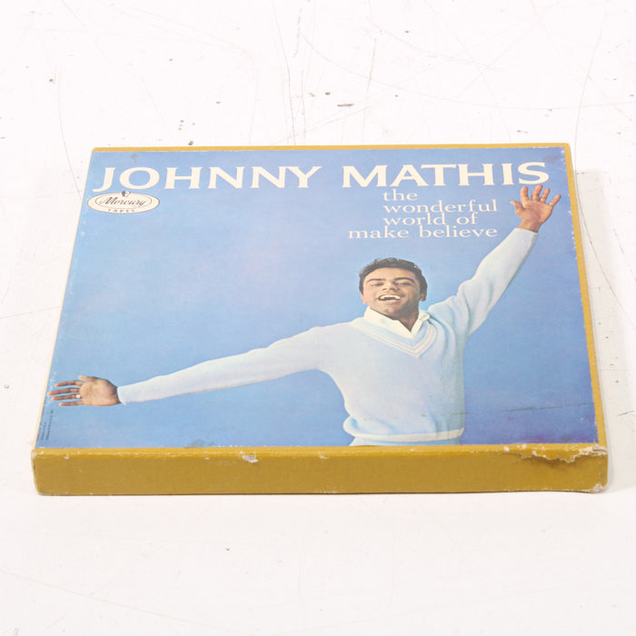 Johnny Mathis – The Wonderful World of Make Believe – Reel to Reel Tape 7" 1/4" 7½ IPS Columbia Stereo Vintage Pop Vocal-Reel-to-Reel Tape-SpenCertified-vintage-refurbished-electronics