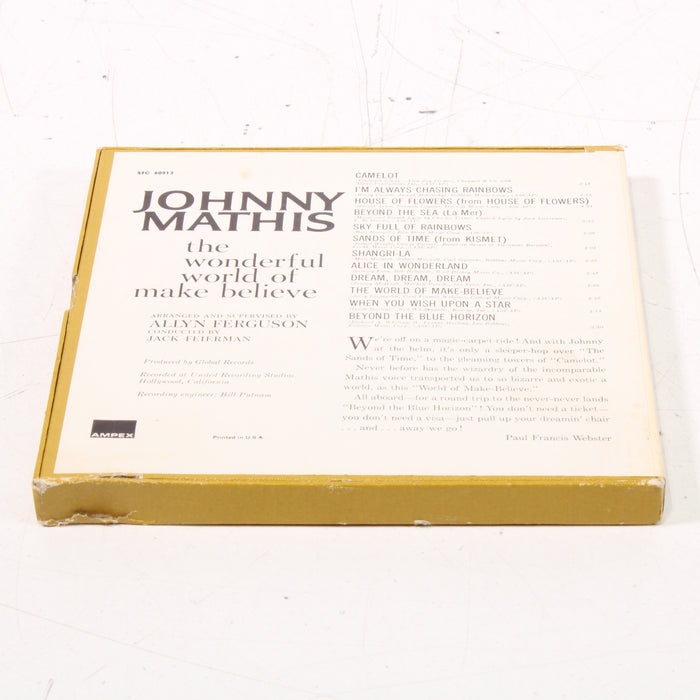 Johnny Mathis – The Wonderful World of Make Believe – Reel to Reel Tape 7" 1/4" 7½ IPS Columbia Stereo Vintage Pop Vocal-Reel-to-Reel Tape-SpenCertified-vintage-refurbished-electronics