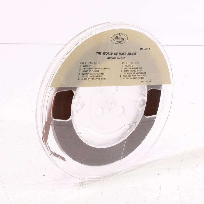 Johnny Mathis – The Wonderful World of Make Believe – Reel to Reel Tape 7" 1/4" 7½ IPS Columbia Stereo Vintage Pop Vocal-Reel-to-Reel Tape-SpenCertified-vintage-refurbished-electronics