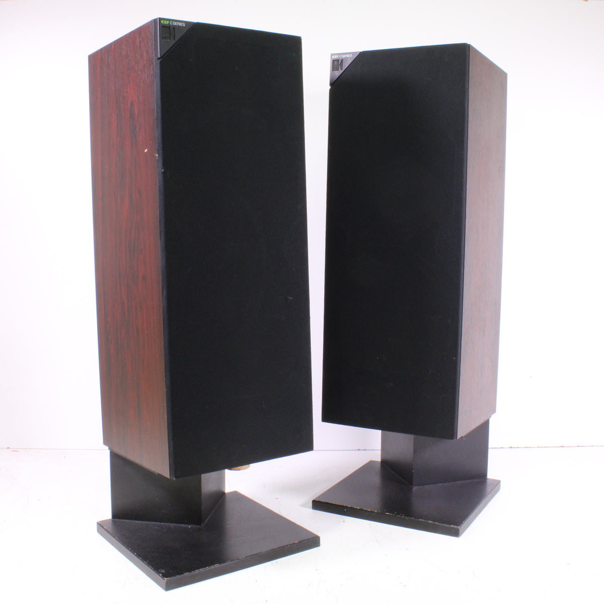 [レア] KEF C40 3unit2.5way スピーカーペア KEF C40 Three-Way Loudspeaker System with Stand (1988) — SpenCertified