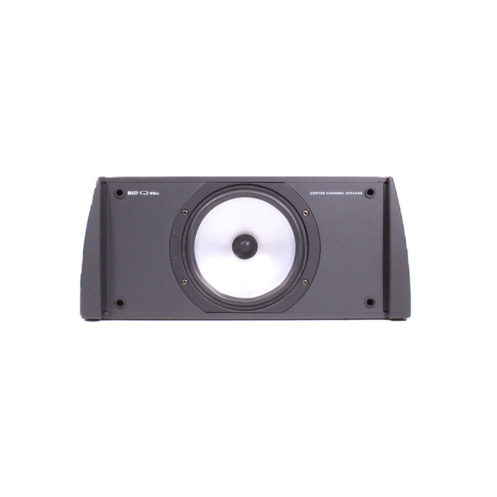 KEF Q95C Center Channel Speaker Uni-Q Driver Black Ash Home Theater-Speakers-SpenCertified-vintage-refurbished-electronics