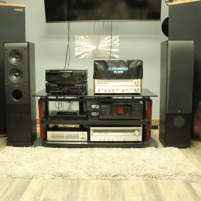 KEF Reference Model Three 4-Way, 5-Driver Floorstanding Loudspeaker-Speakers-SpenCertified-vintage-refurbished-electronics