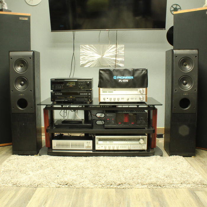 KEF Reference Model Three 4-Way, 5-Driver Floorstanding Loudspeaker-Speakers-SpenCertified-vintage-refurbished-electronics