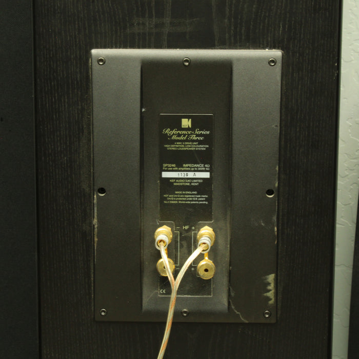 KEF Reference Model Three 4-Way, 5-Driver Floorstanding Loudspeaker-Speakers-SpenCertified-vintage-refurbished-electronics