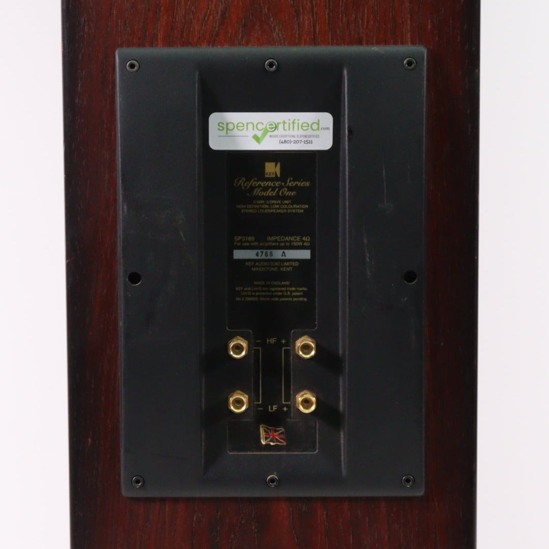 KEF Reference Series Model One SP3189 Tower Speaker Pair (ONE WOOFER D