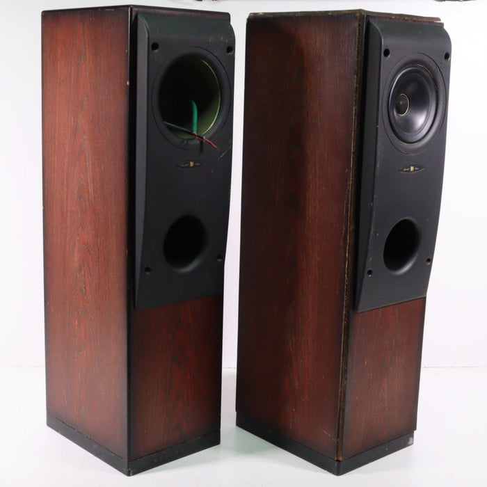 KEF Reference Series Model One SP3189 Tower Speaker Pair (ONE WOOFER DOESN'T WORK)-Speakers-SpenCertified-vintage-refurbished-electronics