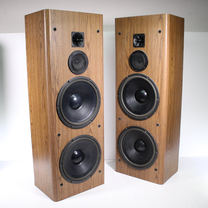 KLH AV5000 Tower Loudspeaker Pair (AS IS)-Speakers-SpenCertified-vintage-refurbished-electronics