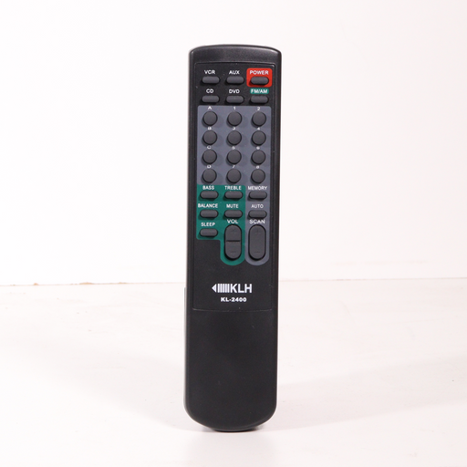 KLH KL-2400 Remote Control for Stereo Receiver Amplifier KL-2400-Remote Controls-SpenCertified-vintage-refurbished-electronics