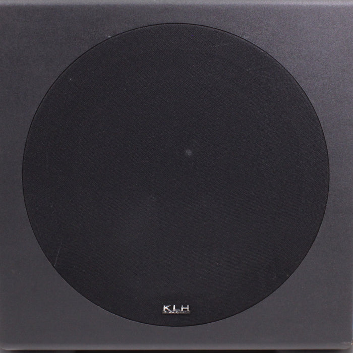 KLH KSUB-10 10" 120W Powered Subwoofer Black Home Theater Bass Speaker-Speakers-SpenCertified-vintage-refurbished-electronics