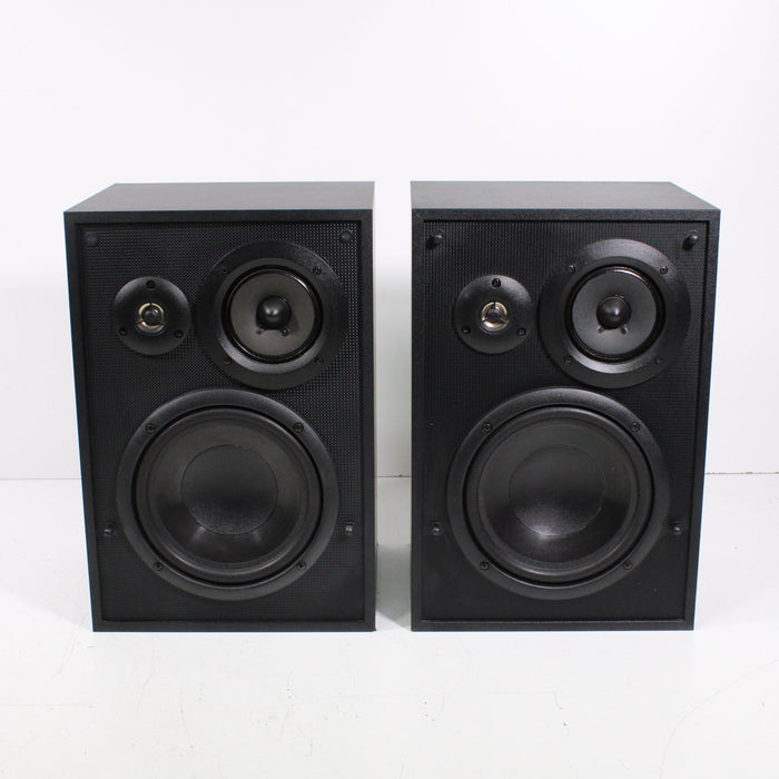 KLH L853B 3-Way 125W Large Bookshelf Speaker Pair-Speakers-SpenCertified-vintage-refurbished-electronics