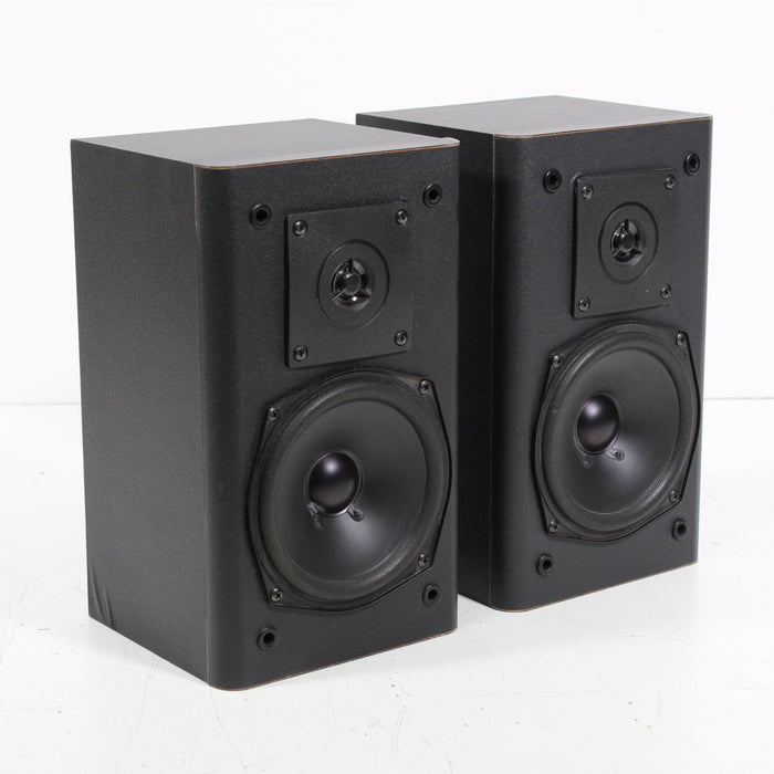 KLH Model 911B Small Bookshelf Speaker Pair Video Shielded-Speakers-SpenCertified-vintage-refurbished-electronics