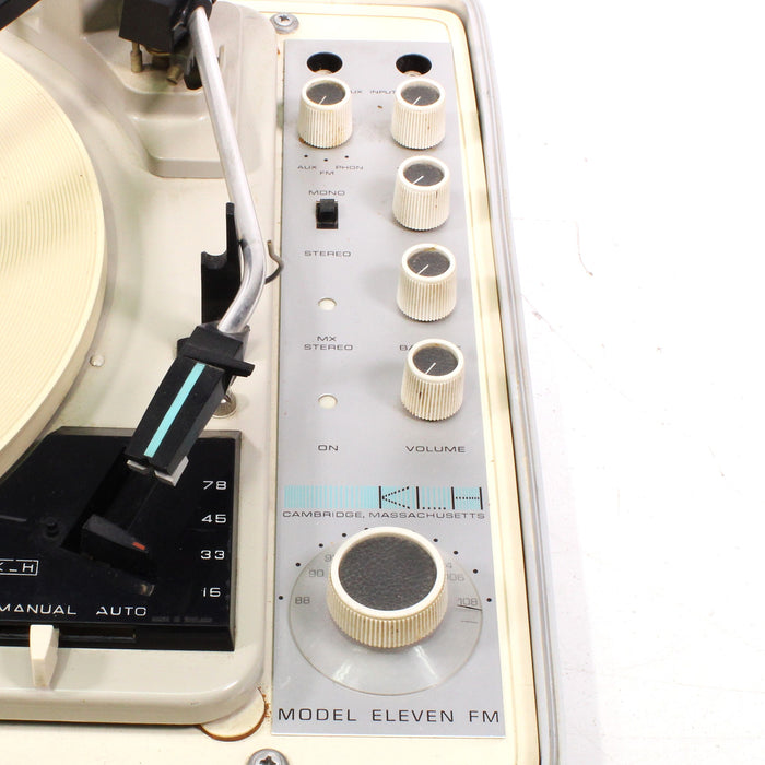 KLH Model Eleven Portable Suitcase Stereophonic Phonograph Rare (1963)-Turntables & Record Players-SpenCertified-vintage-refurbished-electronics