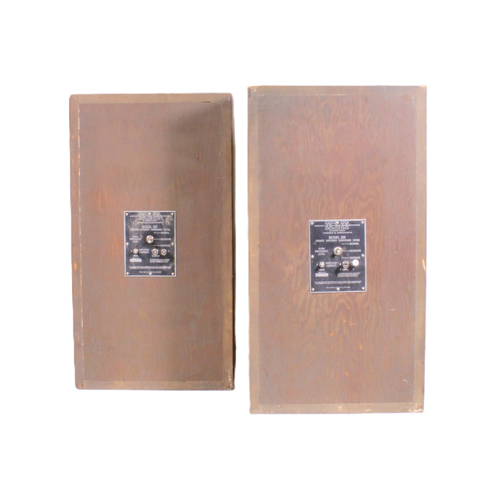 KLH Model Six Acoustic Suspension Bookshelf Louspeaker Speaker Pair Walnut Veneer-Speakers-SpenCertified-vintage-refurbished-electronics
