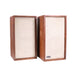 KLH Model Six Acoustic Suspension Bookshelf Louspeaker Speaker Pair Walnut Veneer-Speakers-SpenCertified-vintage-refurbished-electronics