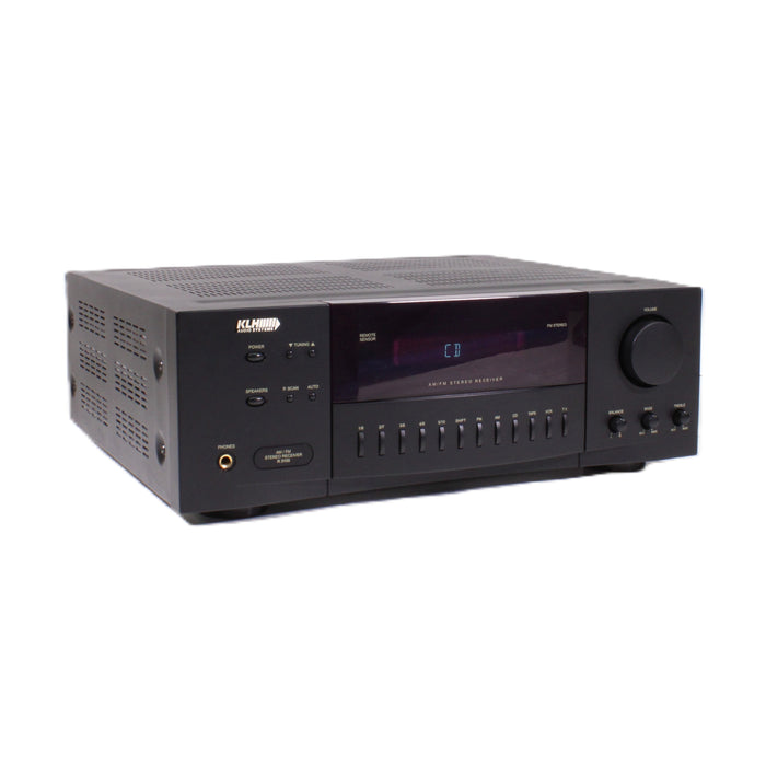 KLH R3100 AM/FM Stereo Receiver 100WPC (NO REMOTE)-Audio Amplifiers-SpenCertified-vintage-refurbished-electronics