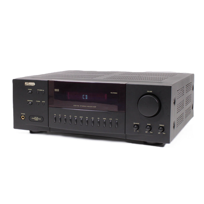 KLH R3100 AM/FM Stereo Receiver 100WPC (NO REMOTE)-Audio Amplifiers-SpenCertified-vintage-refurbished-electronics