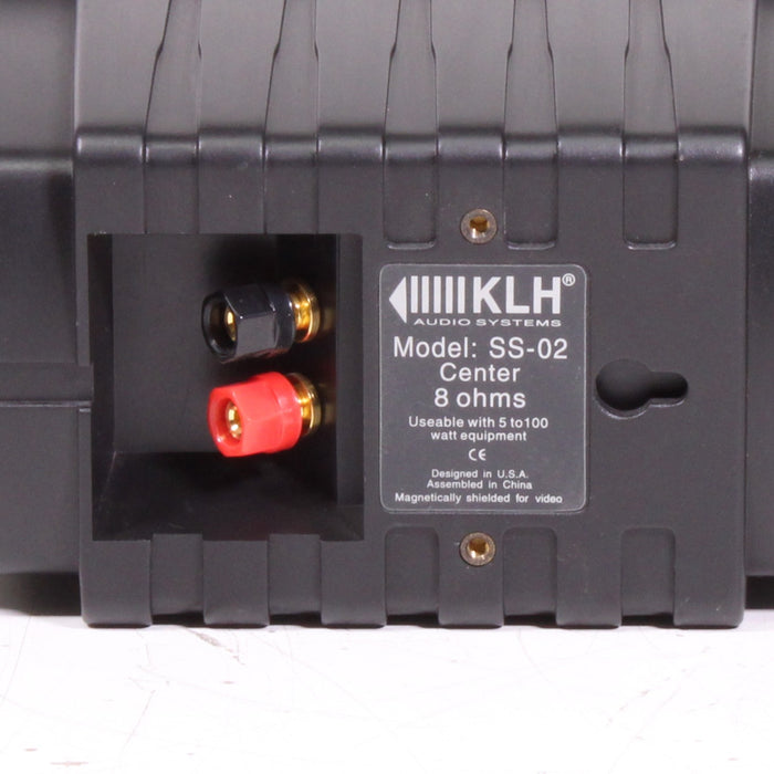 KLH SS-02 5-Piece Home Theater Speaker System Package-Speakers-SpenCertified-vintage-refurbished-electronics