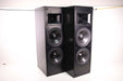 KLIPSCH KLF10 Black Satin Speaker Towers-Speakers-SpenCertified-vintage-refurbished-electronics