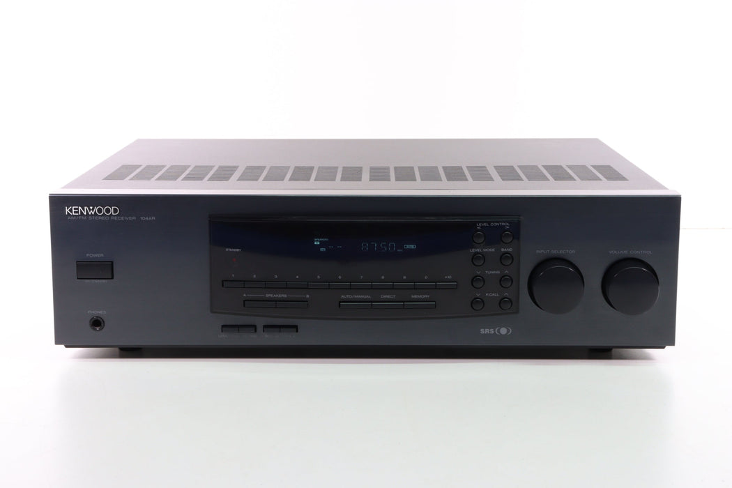 Kenwood 104AR AM/FM Stereo Receiver-Electronics-SpenCertified-vintage-refurbished-electronics