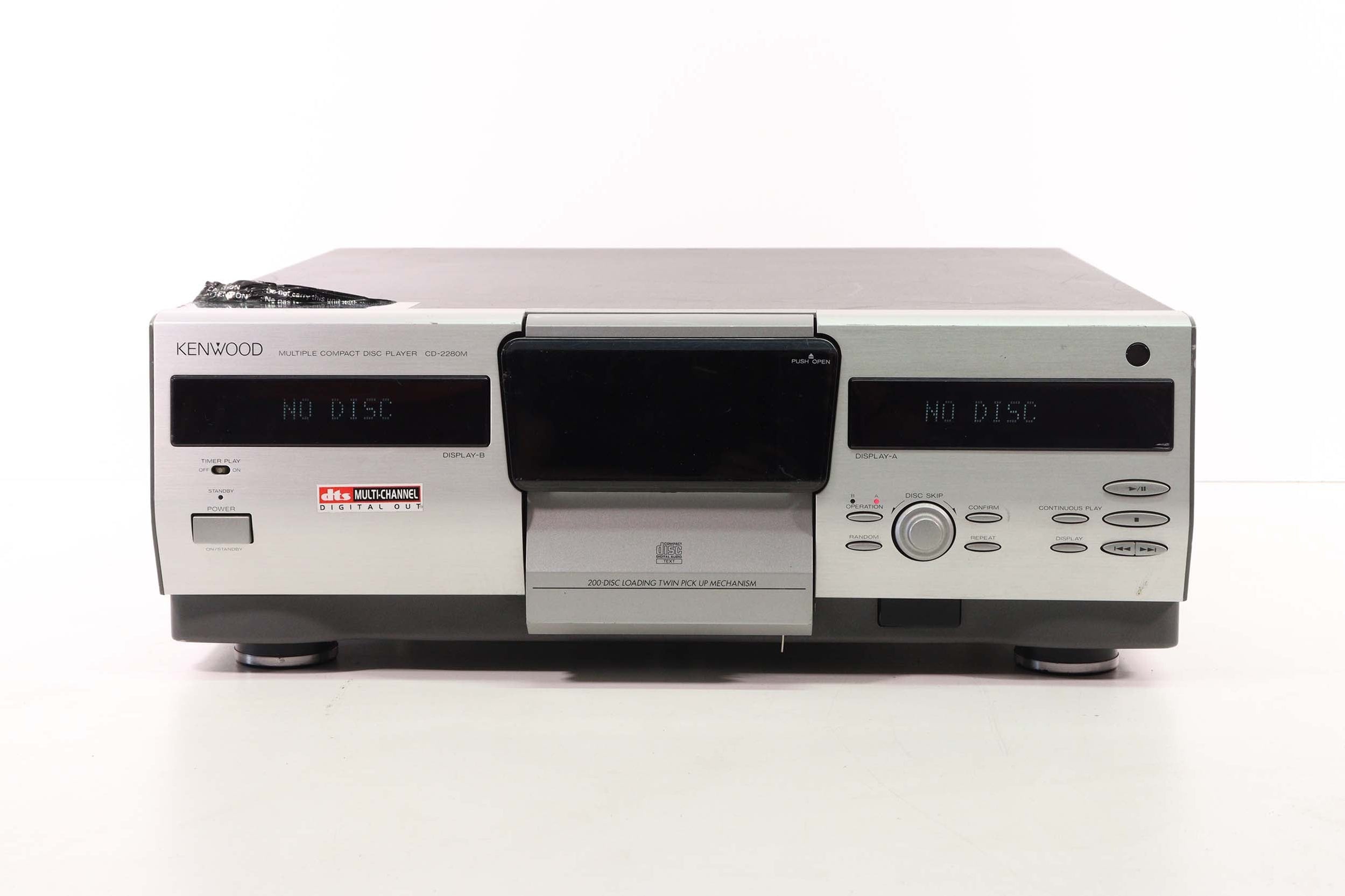 Kenwood CD-2280M Multiple Compact CD 200 Disc Changer and Player 2 CD ...