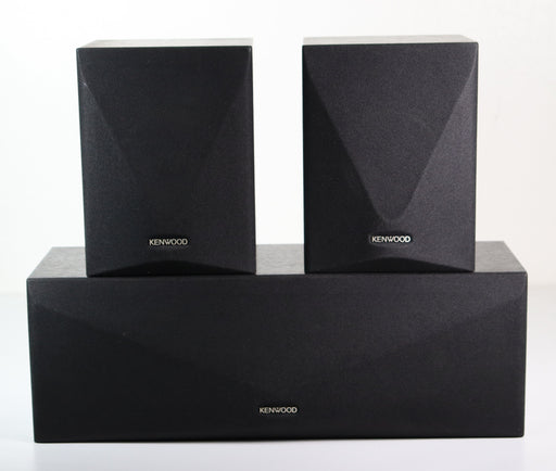 Kenwood 2 or 3 Channel Small Bookshelf Speaker System CRS-155-Speakers-SpenCertified-3-vintage-refurbished-electronics