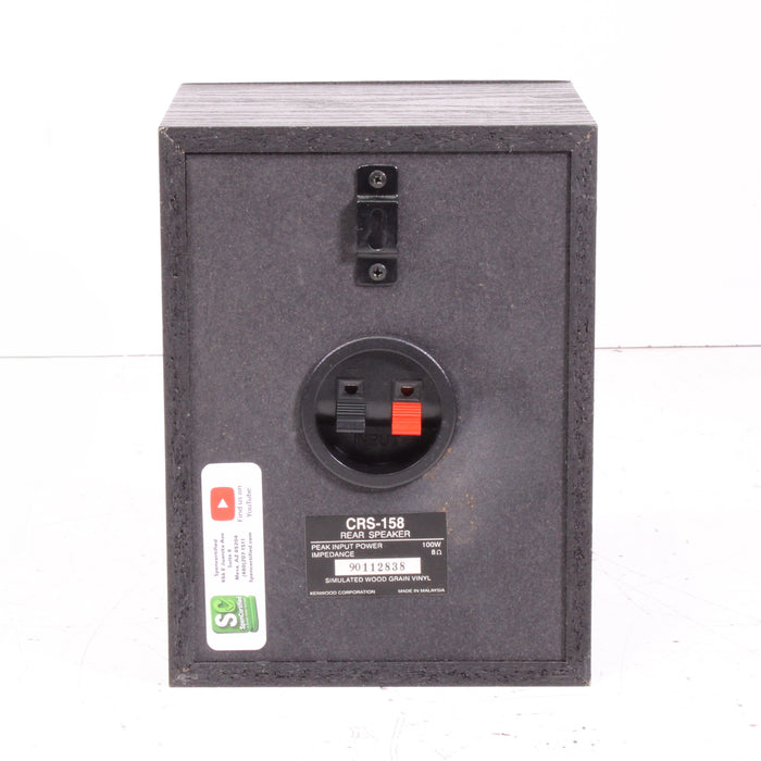 Kenwood CRS-158 Center/Rear Speaker Set Home Theater Surround Sound-Speakers-SpenCertified-vintage-refurbished-electronics