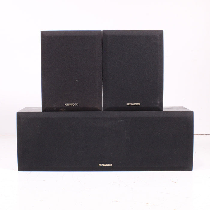 Kenwood CRS-158 Center/Rear Speaker Set Home Theater Surround Sound-Speakers-SpenCertified-vintage-refurbished-electronics