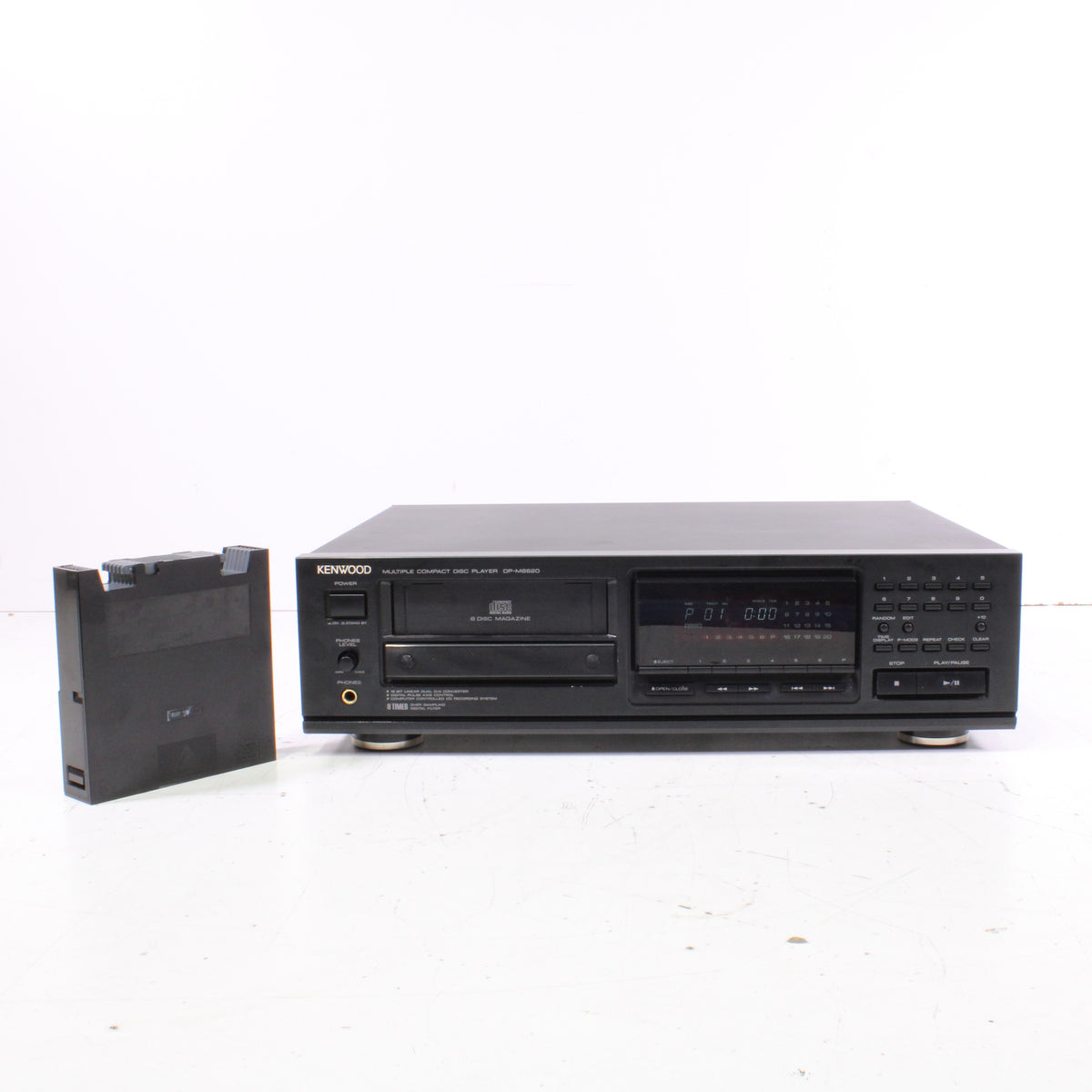 Kenwood DP-M6620 6-Disc CD Changer Auto-Loading Carousel (1990