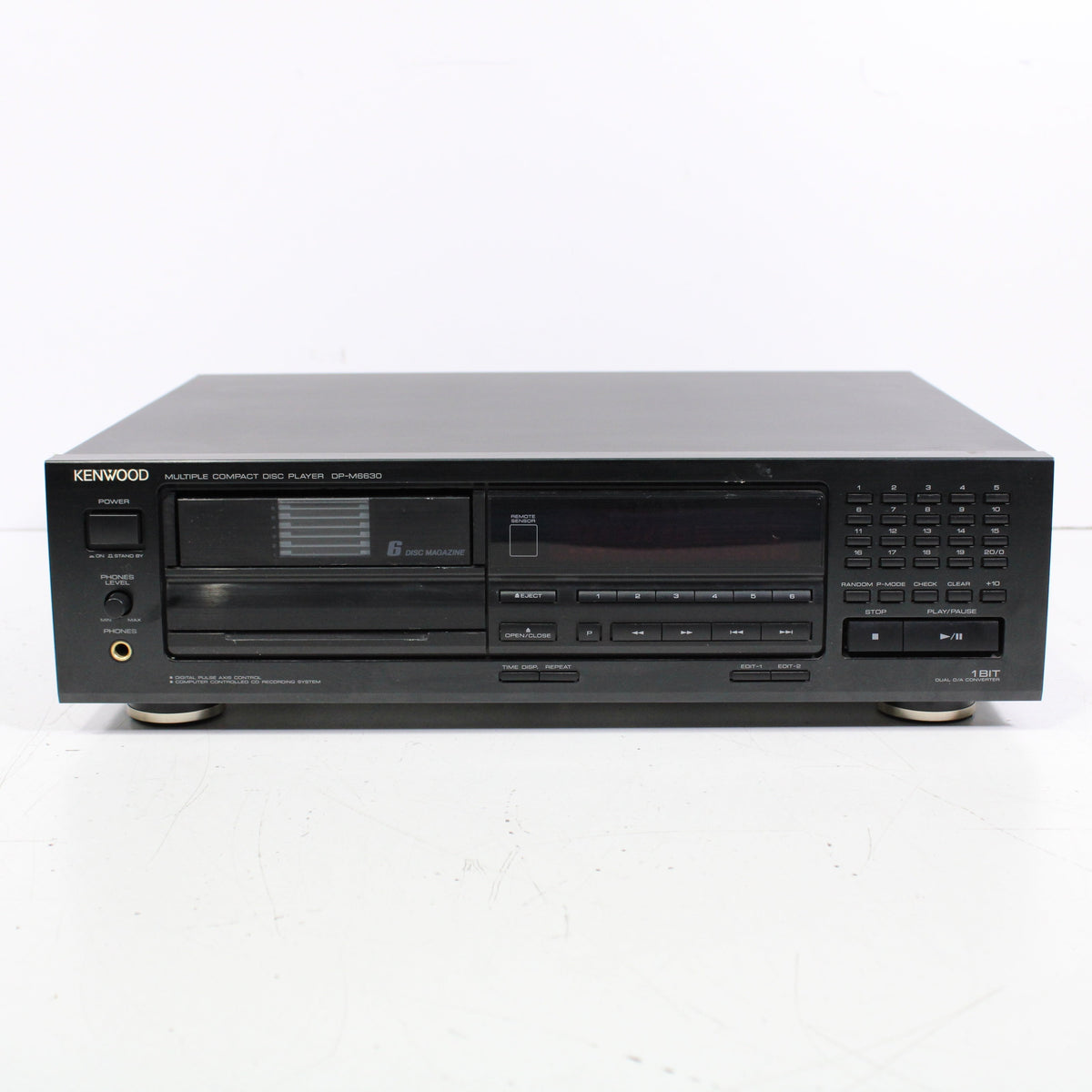 Kenwood DP-M6630 6-Disc Plus 1 Cartridge Type CD Changer Player