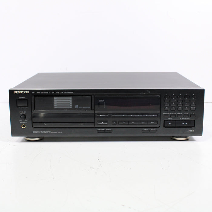 Kenwood DP-M6630 6-Disc Plus 1 Cartridge Type CD Changer Player (1991)-CD Players & Recorders-SpenCertified-vintage-refurbished-electronics