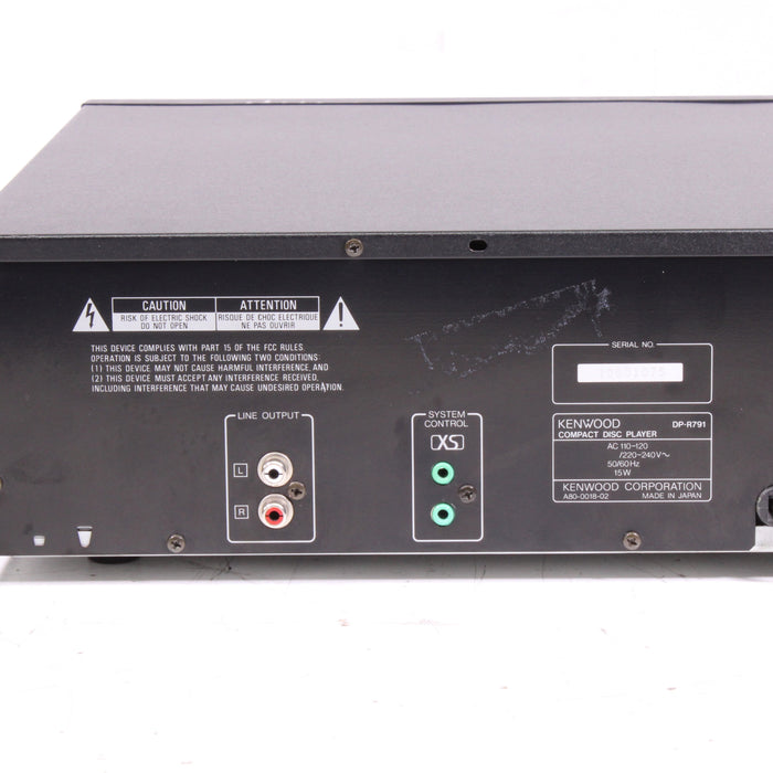 Kenwood DP-R791 5-Disc CD Changer Carousel Player-CD Players & Recorders-SpenCertified-vintage-refurbished-electronics