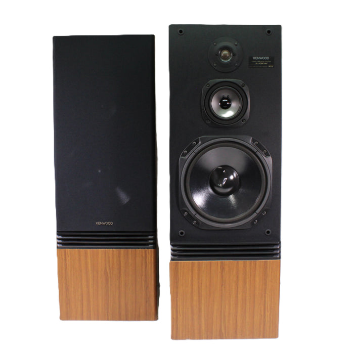 Kenwood JL-1090AV 3-Way Loudspeaker Tower Speaker Pair System Dual Tuned Ports-Speakers-SpenCertified-vintage-refurbished-electronics