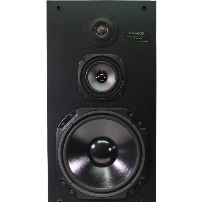Kenwood JL-1090AV 3-Way Loudspeaker Tower Speaker Pair System Dual Tuned Ports-Speakers-SpenCertified-vintage-refurbished-electronics