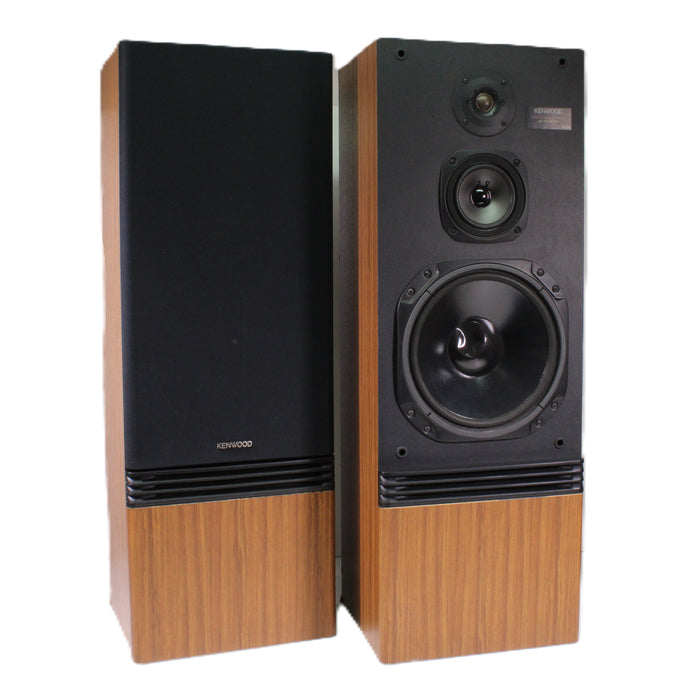 Kenwood JL-1090AV 3-Way Loudspeaker Tower Speaker Pair System Dual Tuned Ports-Speakers-SpenCertified-vintage-refurbished-electronics