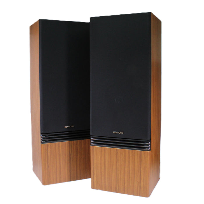 Kenwood JL-1090AV 3-Way Loudspeaker Tower Speaker Pair System Dual Tuned Ports-Speakers-SpenCertified-vintage-refurbished-electronics