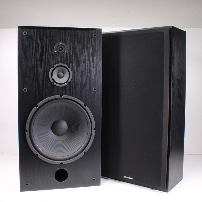 Kenwood JL-707 Vintage 3-Way Reflex Design Speaker Pair-Speakers-SpenCertified-vintage-refurbished-electronics