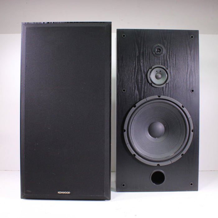 Kenwood JL-707 Vintage 3-Way Reflex Design Speaker Pair-Speakers-SpenCertified-vintage-refurbished-electronics