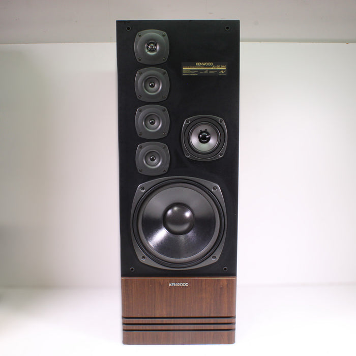 Kenwood JL-911AV 4-Way Floorstanding Speaker Pair 12" Woofer Bass Reflex-Speakers-SpenCertified-vintage-refurbished-electronics