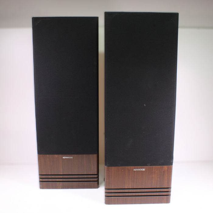 Kenwood JL-911AV 4-Way Floorstanding Speaker Pair 12" Woofer Bass Reflex-Speakers-SpenCertified-vintage-refurbished-electronics