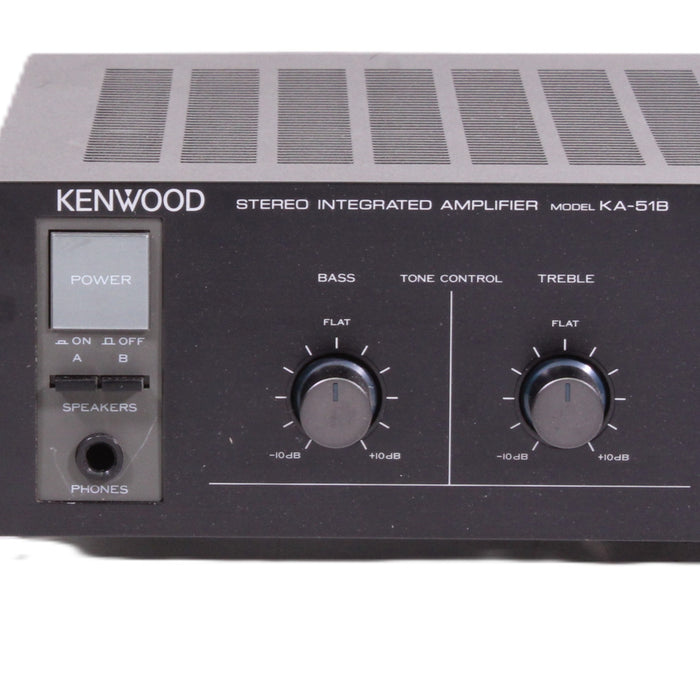 Kenwood KA-51B Stereo Integrated Amplifier 50WPC Phono-Audio Amplifiers-SpenCertified-vintage-refurbished-electronics