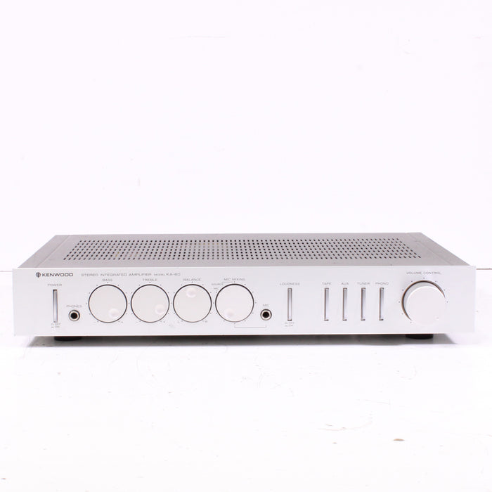 Kenwood KA-60 Stereo Integrated Amplifier (1980-81) AS IS-Audio Amplifiers-SpenCertified-vintage-refurbished-electronics