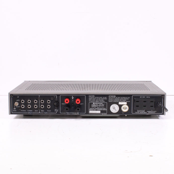 Kenwood KA-60 Stereo Integrated Amplifier (1980-81) AS IS-Audio Amplifiers-SpenCertified-vintage-refurbished-electronics